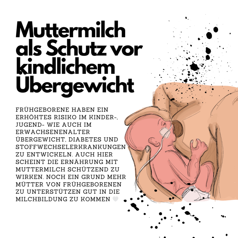 Muttermilch als Schutz vor kindlichem Übergewicht