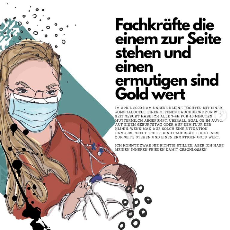 Fachkräfte die einem zur Seite stehen und einen ermutigen sind Gold wert