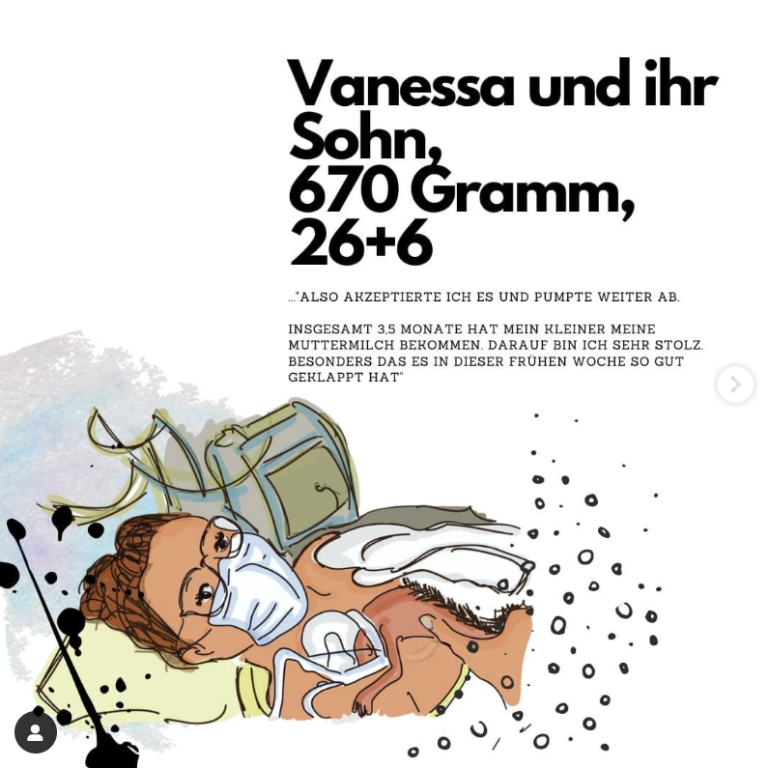 Vanessa und ihr Sohn, 670 Gramm, 26+2