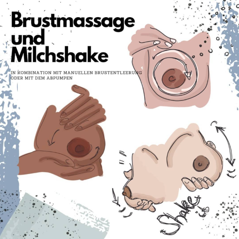 Brustmassage und Milchshake