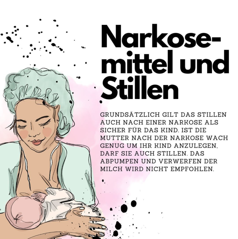 Narkosemittel und Stillen